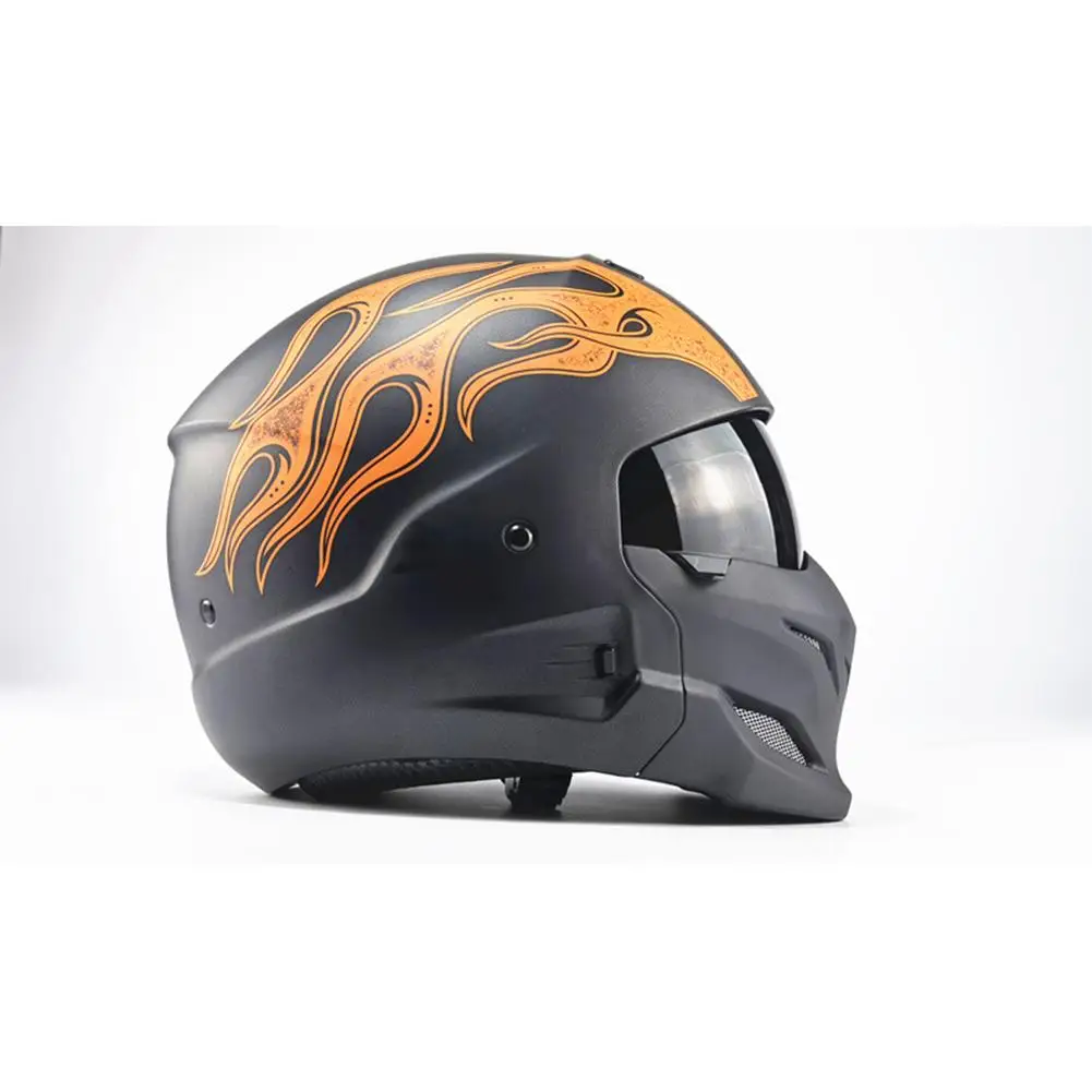 Retro Helmet Lightweight Shock-absorbing Breathable Multi-purpose Outdoor Riding Helmet Hard Hat enlarge