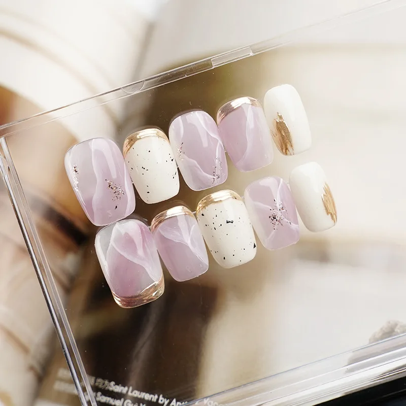 Одежда ручной работы новый Таро фиолетовый лед прозрачный цвет готовая