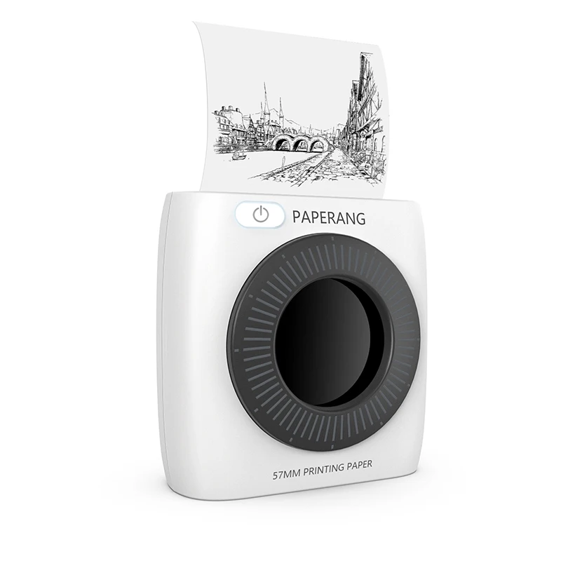 

Карманный мини-принтер Paperang P2 300DPI BT4.0, беспроводной термопринтер, совместимый с Android iOS