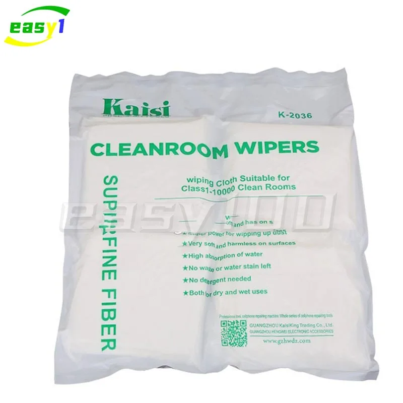 Мягкие 50 шт. 200 шт./пакет стеклоочиститель для чистых помещений без пыли бумажный