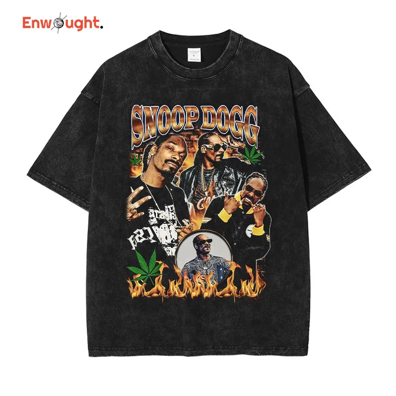 

Футболка Snoop Dogg в стиле хип-хоп, топы в стиле рэпера, Снуп, Догги, топы, футболки, винтажная промытая футболка большого размера с коротким рукавом, уличная одежда в стиле Харадзюку