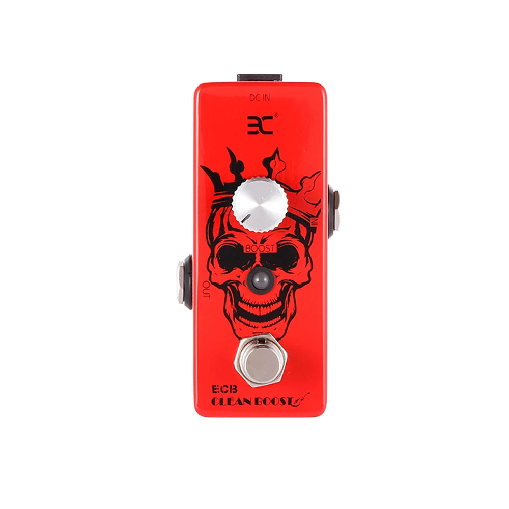 ENO ECB Clean Boost Педаль эффектов для бас-гитары Clear Fader Metal Shell True Bypass Электрическая