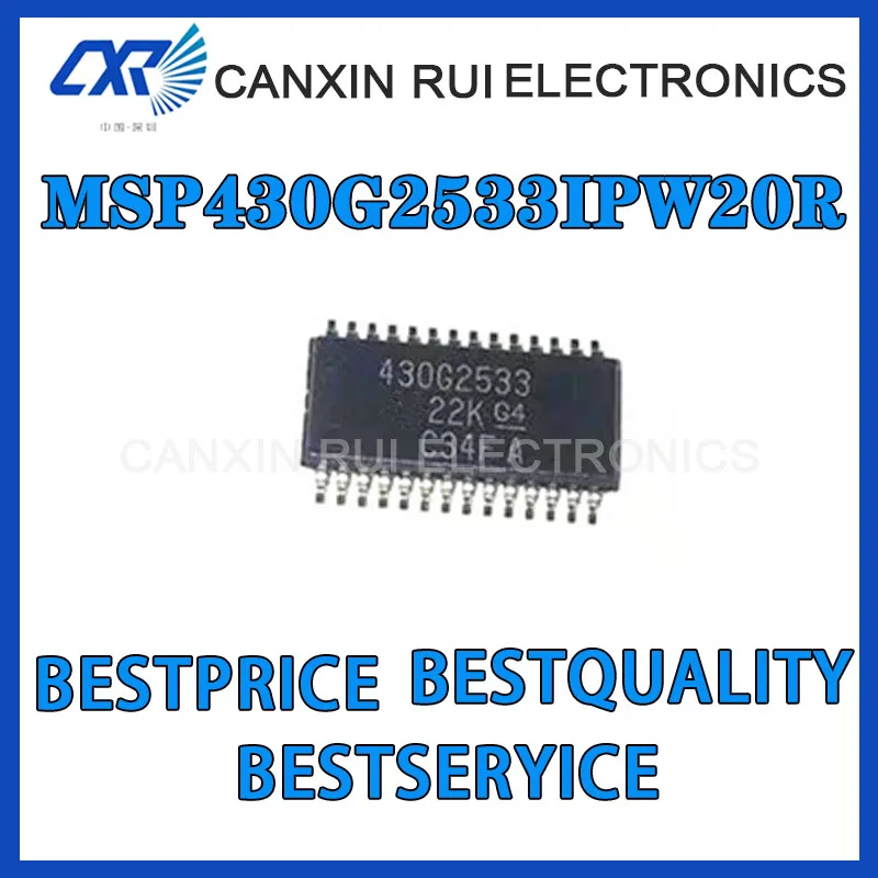

100% new origina MSP430G2533IPW20R package TSSOP20 microcontroller chip