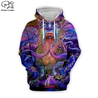 2022 newfashion trippy buddha mandala psychedelic harajuku 3dprint menwomen streetwear pullover casual funny jacket hoodies a16