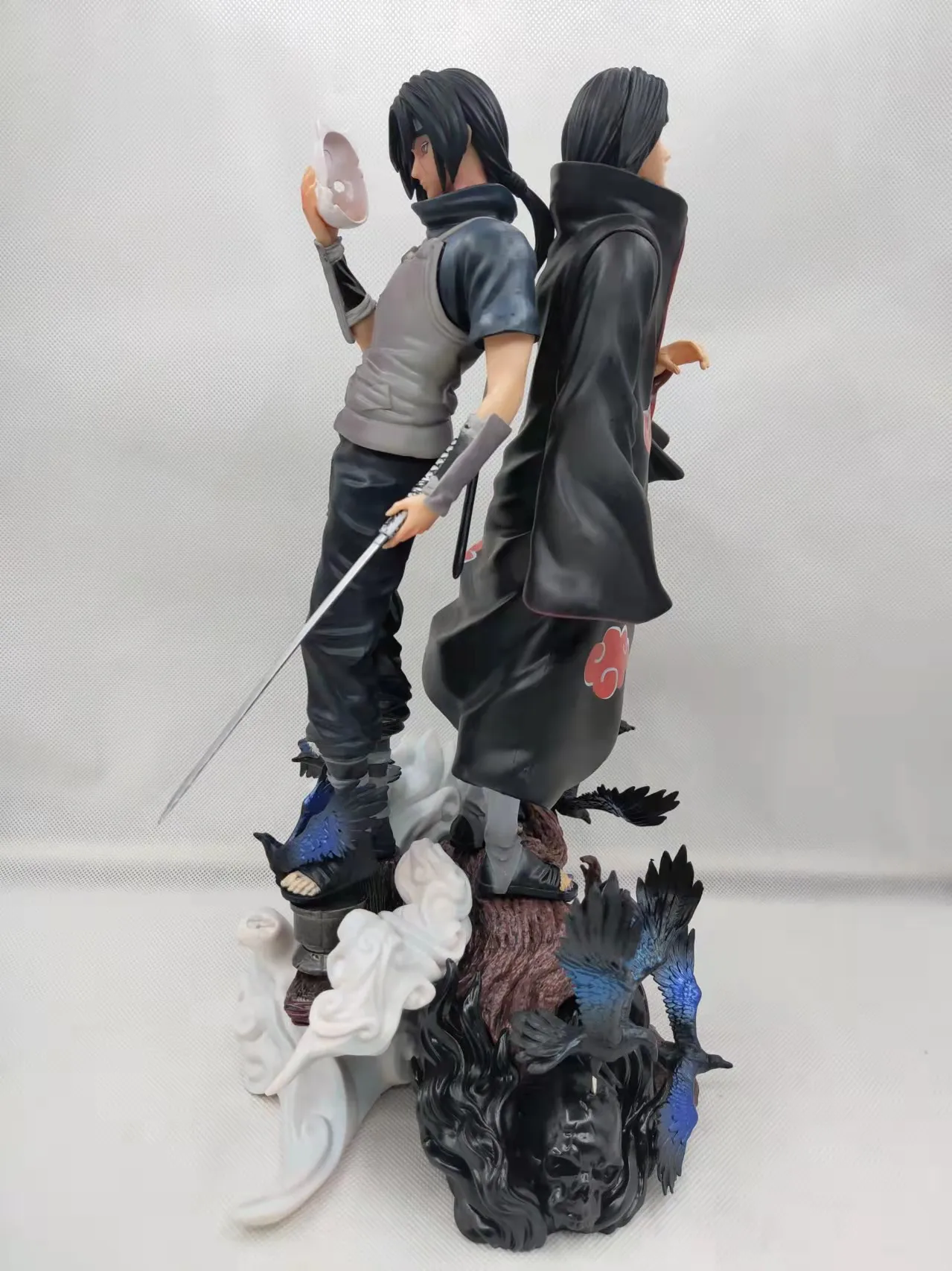 

Аниме «Наруто» Gk Учиха Итачи, супер огромная статуя манги, статуэтка, украшение, 28 см, ПВХ экшн-фигурка, Коллекционная модель, игрушки, стиль