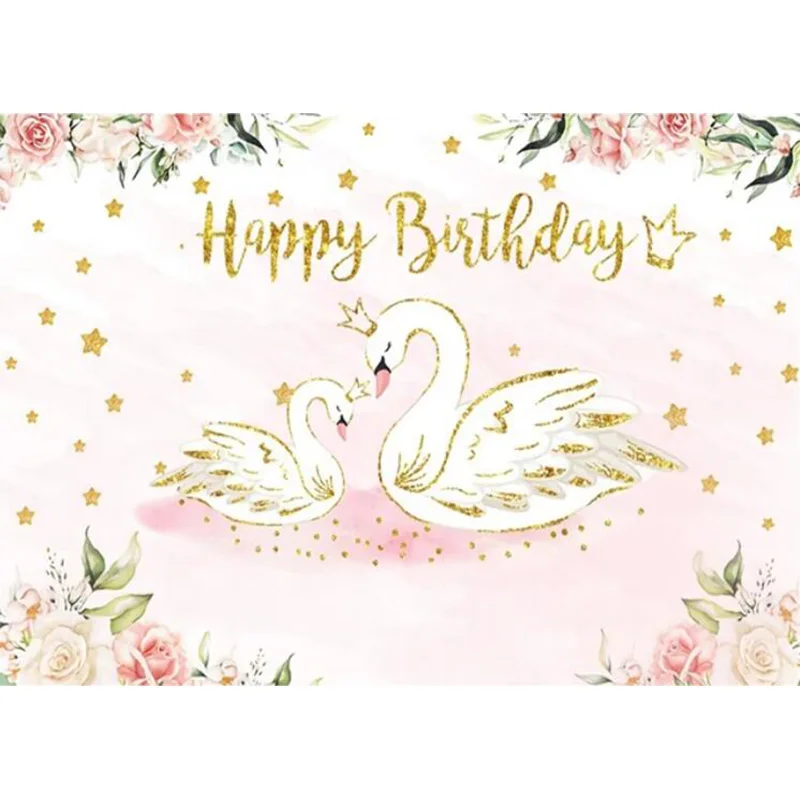 One Year Old Birthday Party Decor Newborn Photography Backdrops Rainbow Balloon Galaxy Studio Background Photo Booth Props QQ-02