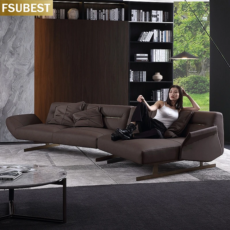 Угловой домашний бархатный тканевый диван для гостиной