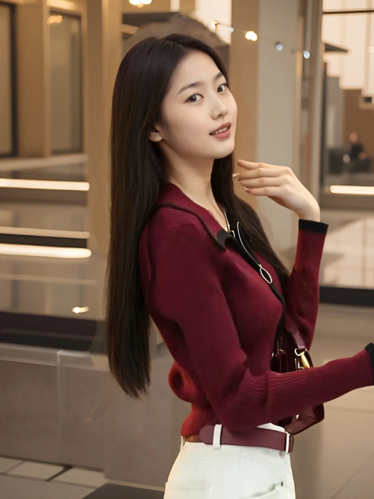 Counter Genuine Goods Amashlas 2024 осенне-зимний популярный облегающий универсальный вязаный