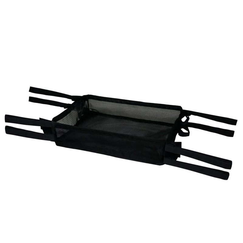 

Outdoor Folding BBQ Table Net Bag, Under Desk Storage Mesh Bag Portable Folding H053