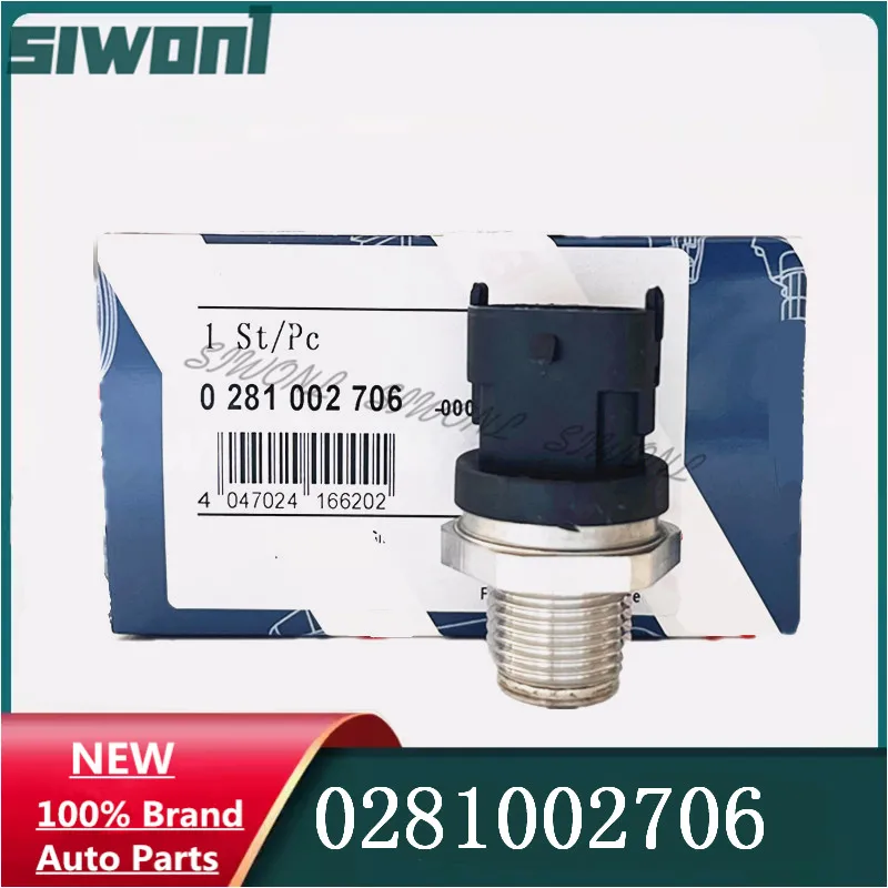 5 шт./лот датчик давления в топливной рампе 0281002903 0281002706 0281002937 0281002851 Для CUMMINS VOLVO IVECO