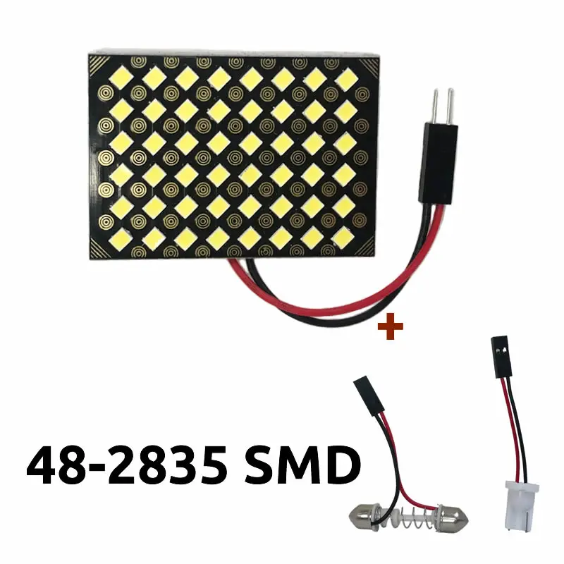 

T10 W5W C5W C10W 31MM 36MM 39MM 42MM LED 12/24/48SMD Белые фонари Панель для чтения багажника Супер яркая лампа постоянного тока 12V для автомобиля