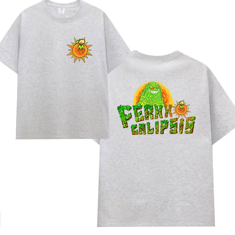 Feid Ferxxo Ferxxocalipsis Tour 2024 Винтажная футболка для мужчин и женщин модная одежда в стиле