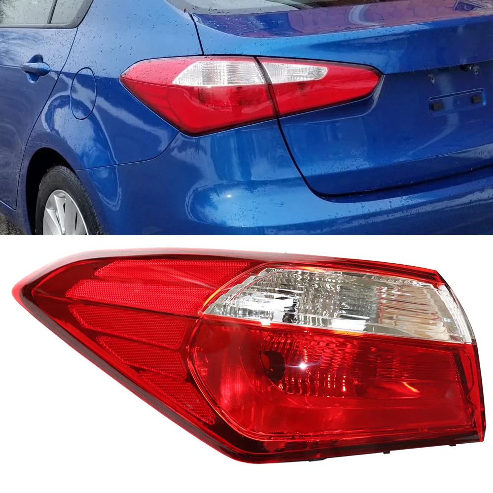 

For 2014 2015 2016 Kia Forte Outer Tail Light Left Halogen Rear Lamp 92402A7000