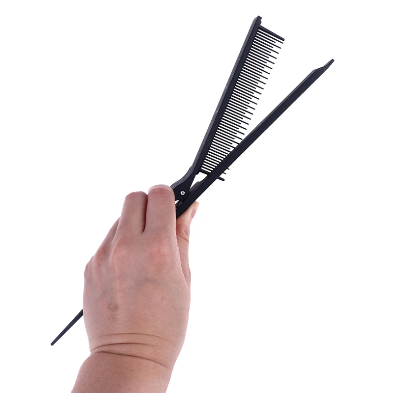 

Hairdressing Hair Comb Highlight Foiling One-way Sectioning Weave With Hair Clip Hair Tool