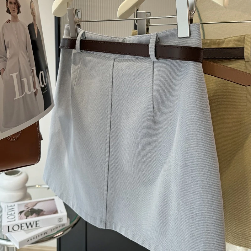 Женская летняя мини-юбка с высокой талией женские юбки трапециевидной формы