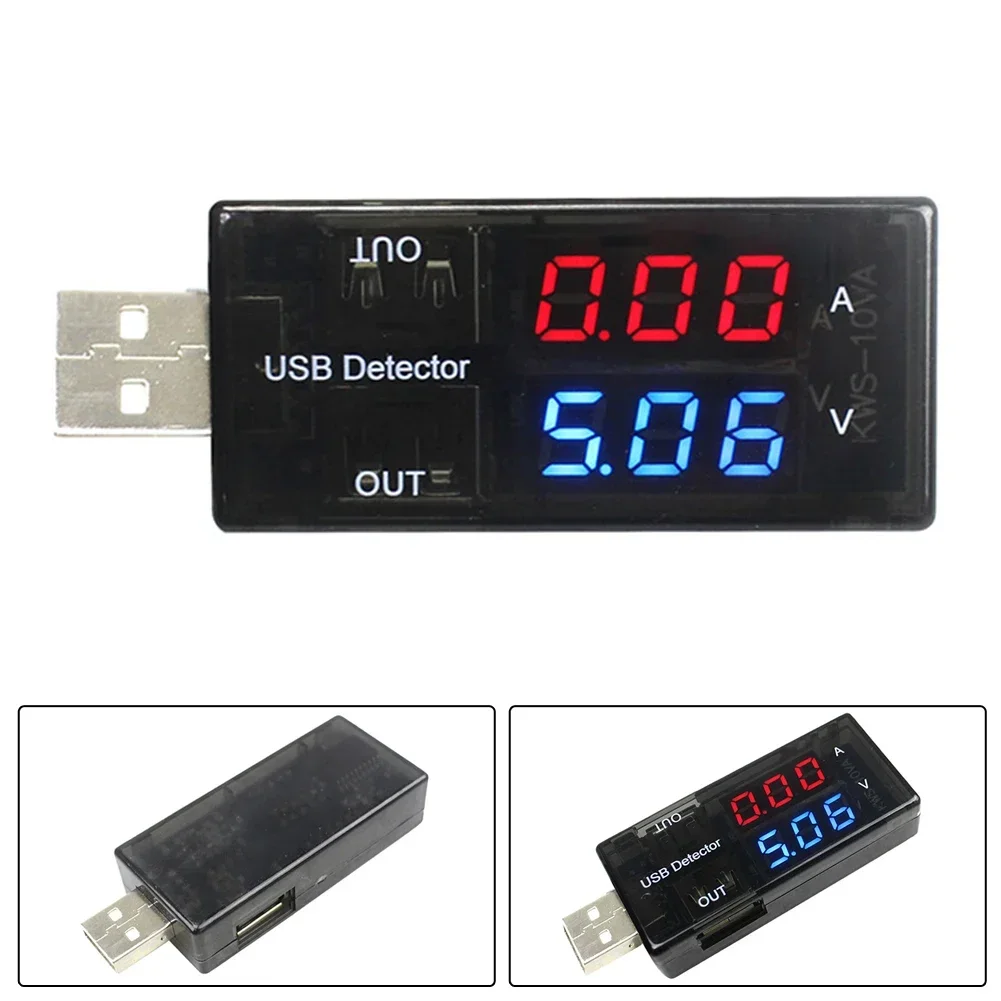 Цифровой USB-измерительный прибор с двойным дисплеем для мониторинга в реальном