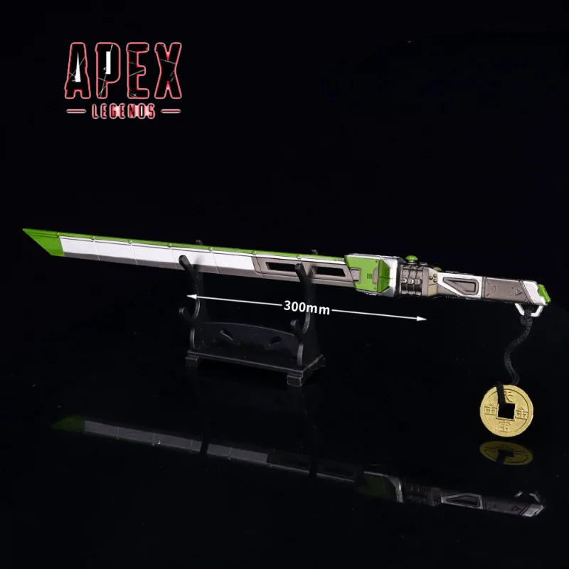 

Кобура Apex Legends из игры «окружающие секретные лезвия», модель оружия 30 см, все металлические украшения, мечи, косплей, оружие, подарок
