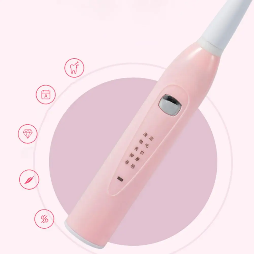Electric Toothbrush 5 Gears Intelligent Toothbrush Low Noise USB Soft Bristles One Button USB Toothbrush Oral Care enlarge