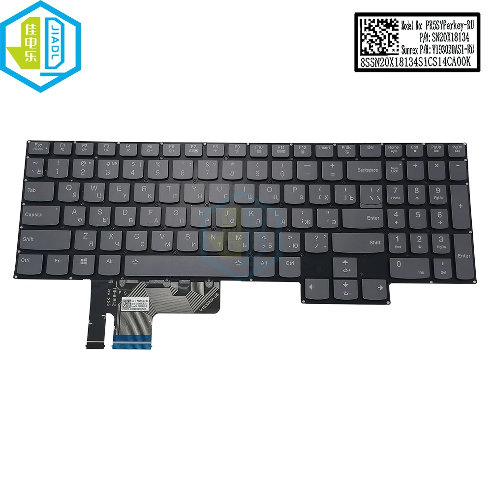 Backlight RU Russian Keyboards RGB Backlit Keyboard For Lenovo Legion 7-15IMH 7-15IMH05 7-15 IMHG05 Y750 Y750-15IMH SN20Z25871