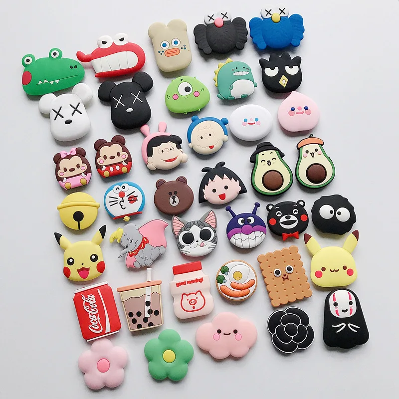 

Cartoon Mobile Phone Bracket Detachable Sticker Animal Expanding Stand Finger Holder For iPhone Huawei Xiaomi Phone Accessories