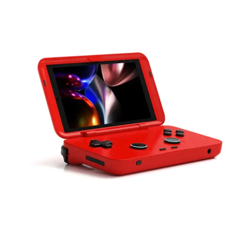 

Reebolnic Retroid Pocket Flip 4.7Inch Touch Screen Handheld Game Player 4G+128G Wifi Android 11 Video Game Console 5000mAh
