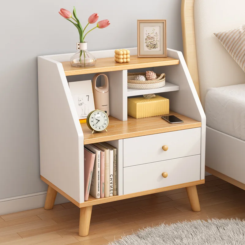 

Aoliviya Sh New Bedside Table Simple Modern Small Simple Bedroom Rental Room Small Cabinet Bedside Locker Storage Rack