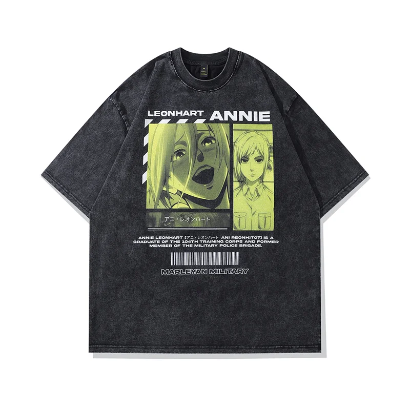 

Harajuku модные футболки для мужчин, 100% хлопок, большие размеры, японский аниме, для девочек, с мультяшным принтом, уличная одежда, винтажные готические футболки Kpop