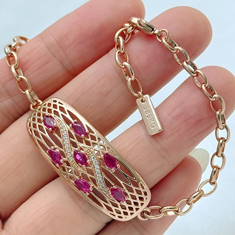 Kinel браслет из розового золота 585