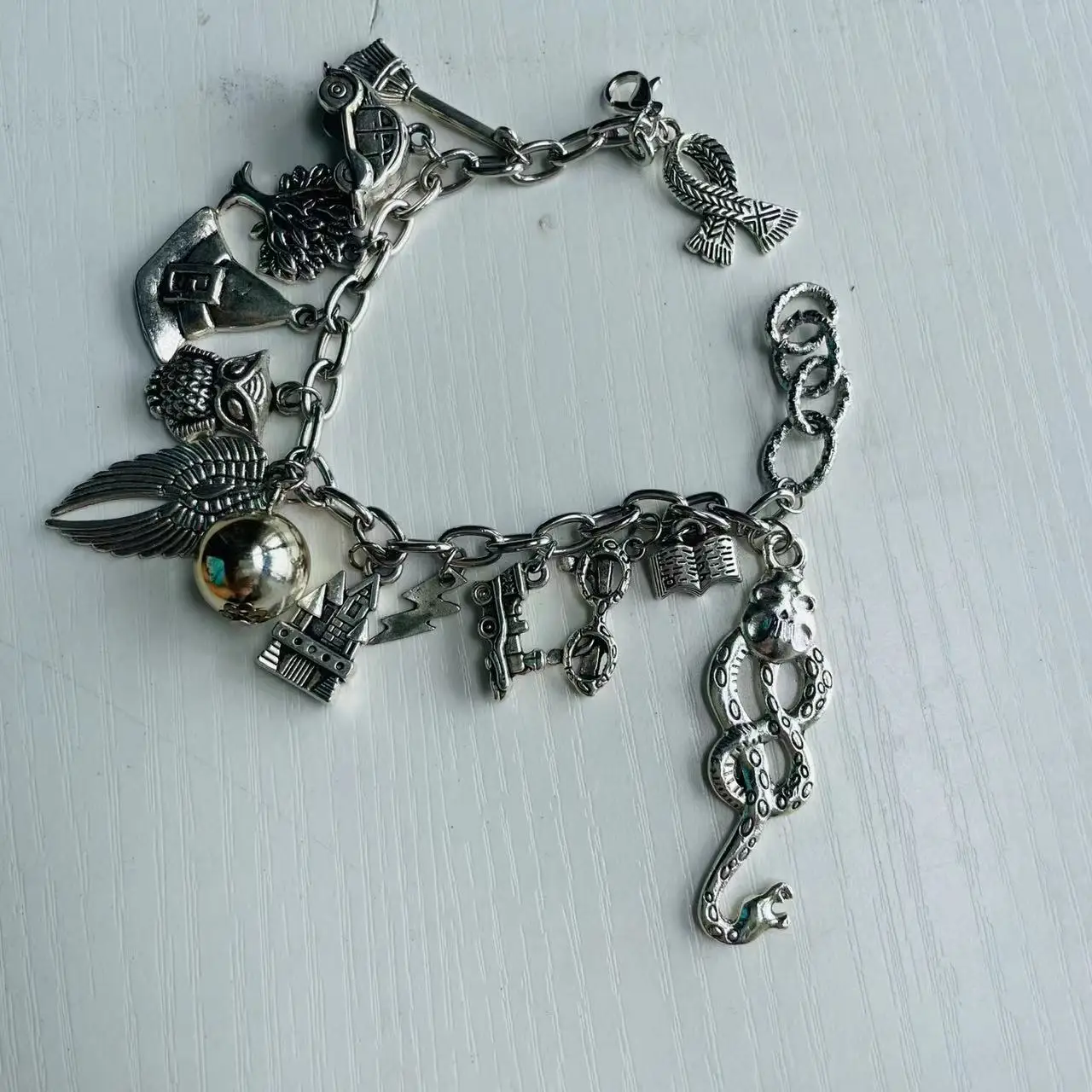 Комбинированный браслет снитч шапка Темный Марк подвески для автомобиля с