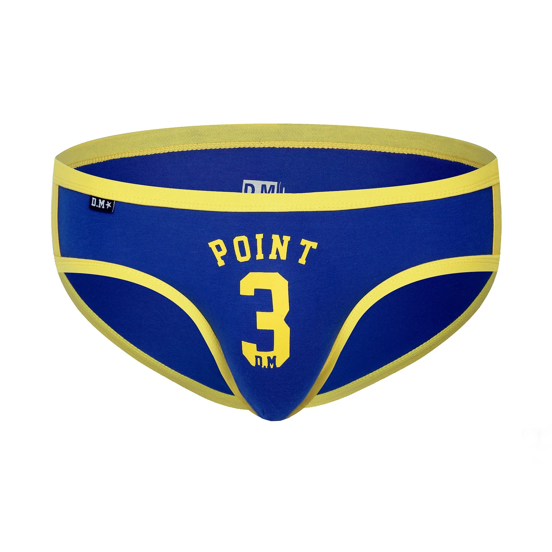 Men's Underwear Low Waist Letter Sports Cotton Briefs Youth Cute Gay Soft Erotic Panties