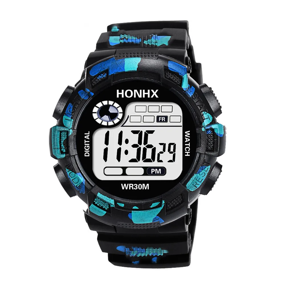 

Fashion Mens Digital LED Analog Quartz Alarm Date Sports Wrist Watch watch men часы мужские erkek kol saati reloj digital