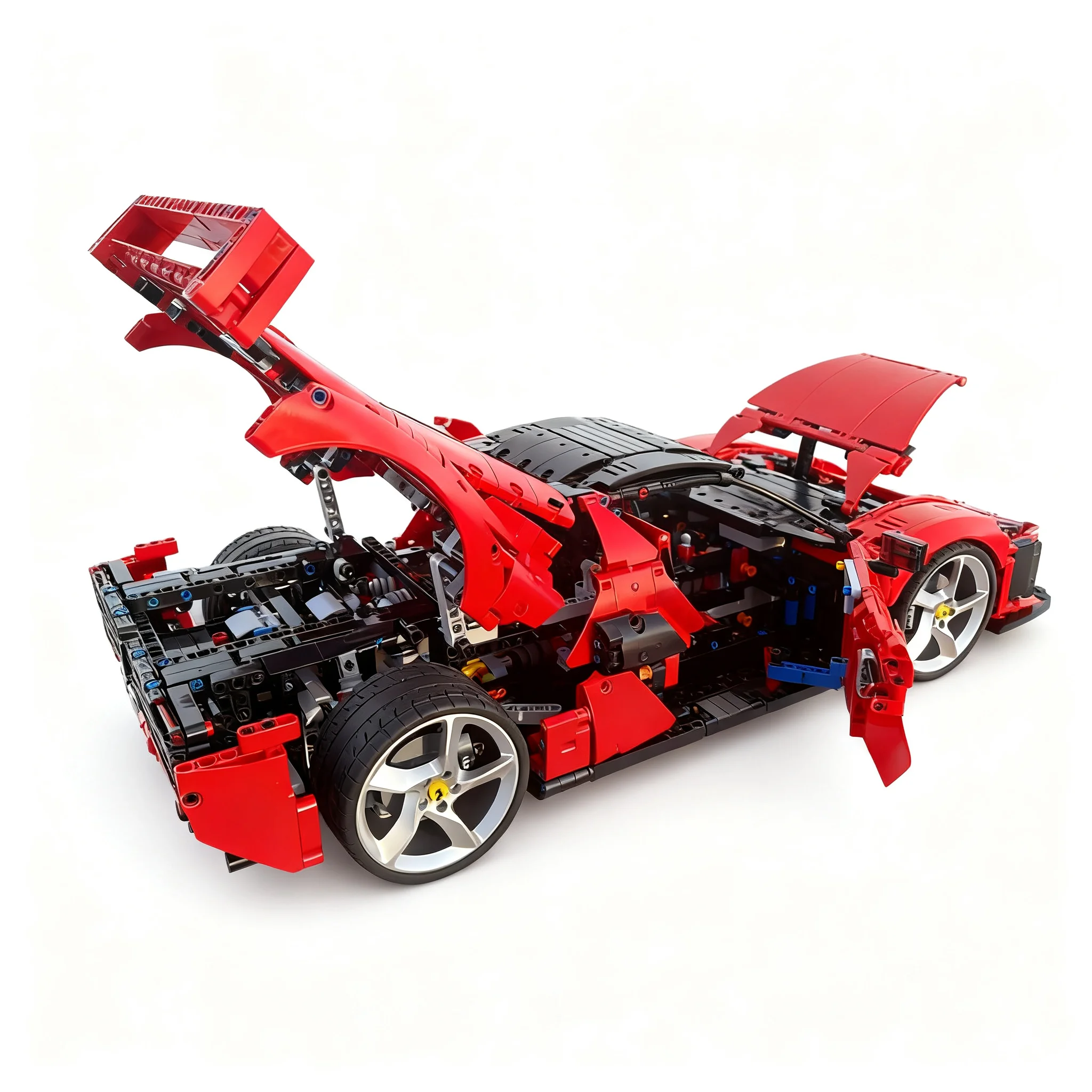 2898 деталей MOC Ferrari SC40: Конструктор, развивающая игрушка, идеальный подарок на Рождество, для творчества и сборки, для детей (art.: 3920dc69376e8) - 3920dc69376e8