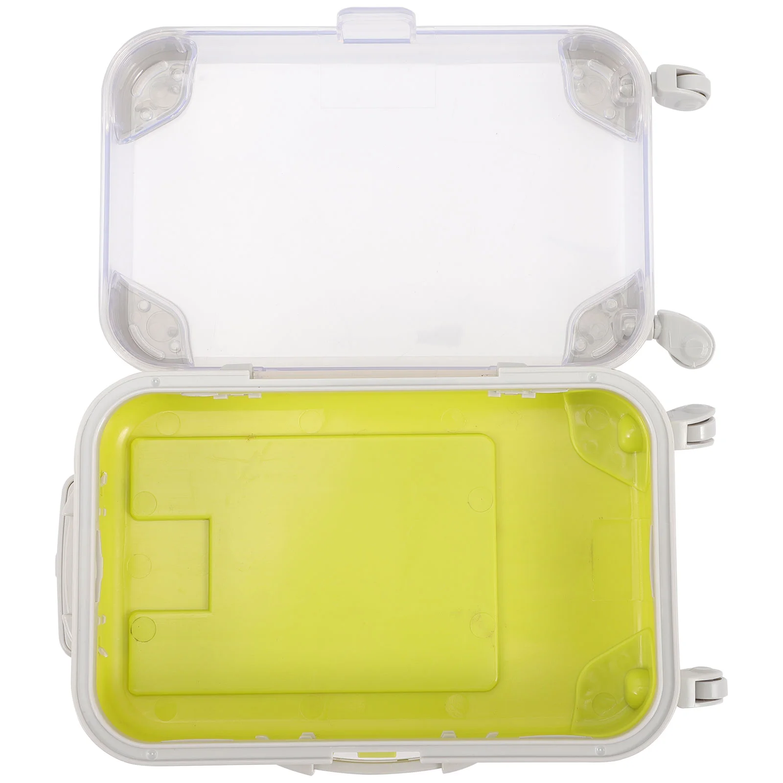 

Mini Trolley Case House Accessories Baby Travel Toys Dollhouse Decor Home Decoration Storage Box Miniature Suitcase