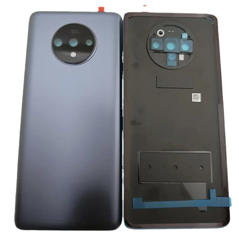 Стеклянная задняя крышка батарейного отсека для Oneplus 7T Корпусная панель детали