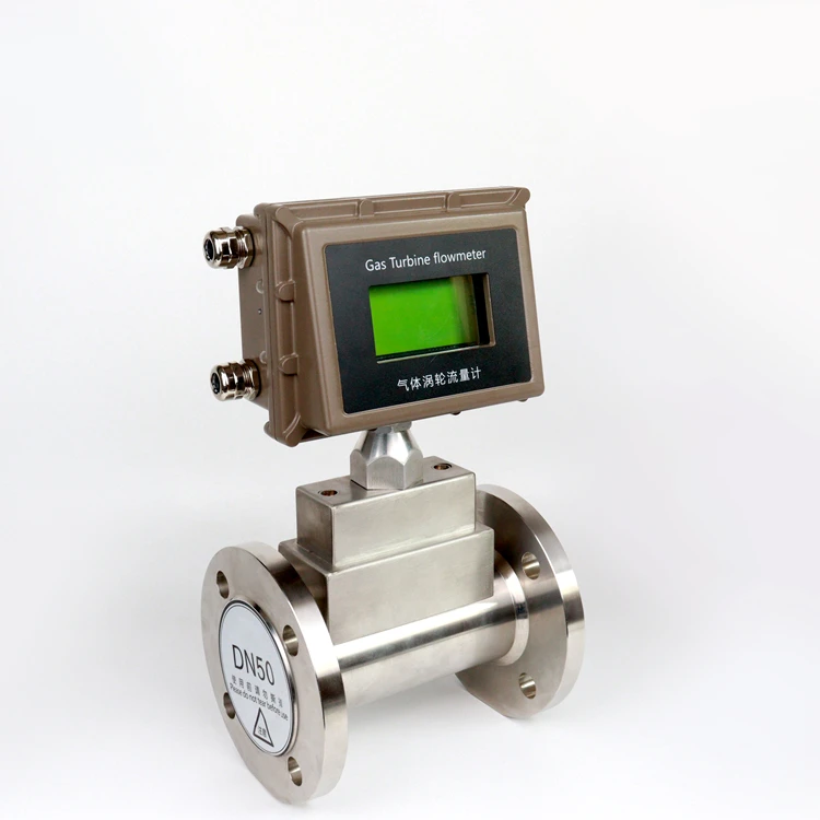 

Factory calibrated pulse methane DN25 modbus flowmeter DN80 gas turbine flow meter