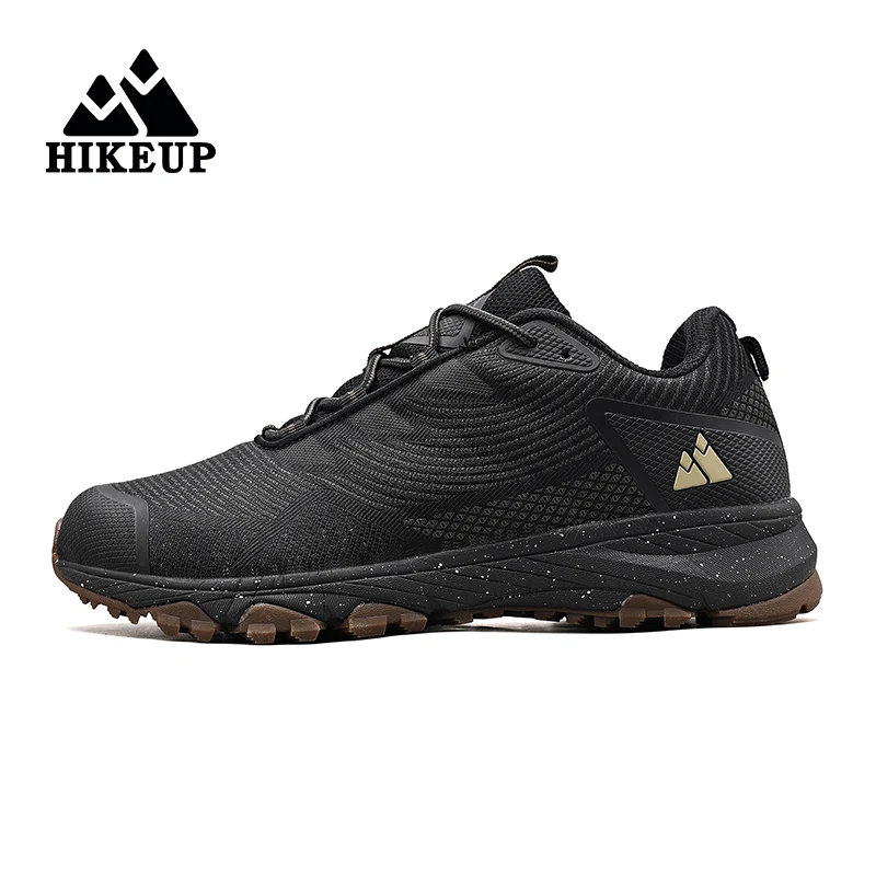 HIKEUP Men's Sneakers The North Hiking Men Sports Shoes for Trekking Trail Outdoor Walking Running Camping Male Shoes New Design