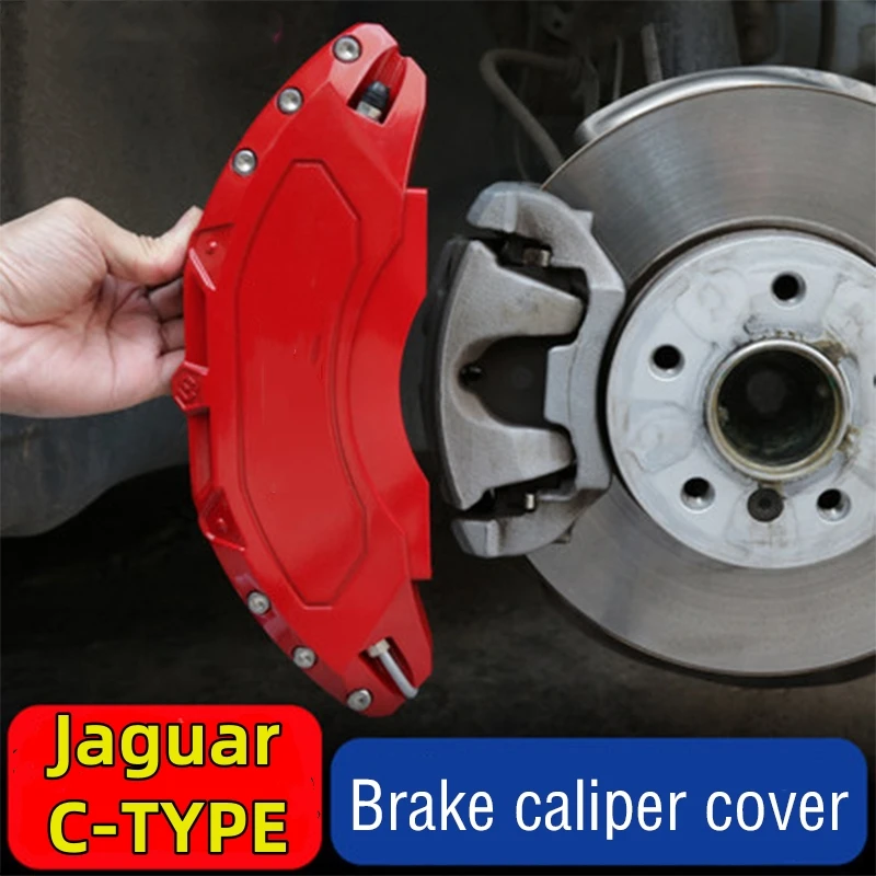 

Car Brake Caliper Cover Aluminum Metal For Jaguar C-TYPE