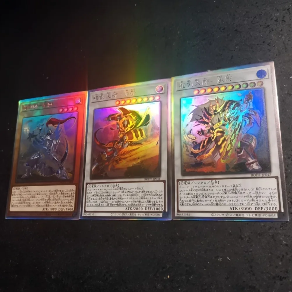 Ю-Ги-Ой своими руками! Swordsoul Grandmaster Chixiao 3 шт./компл. четыре типа вспышек аниме