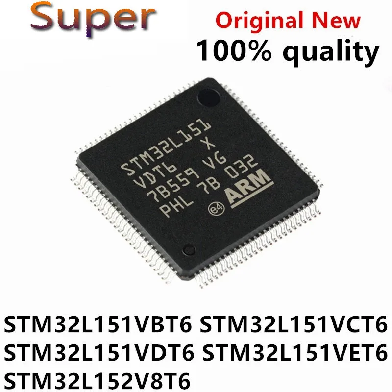 

1PCS/lot New OriginaI STM32L151VBT6 STM32L151VCT6 STM32L151VDT6 STM32L151VET6 STM32L152V8T6 LQFP-100 Chipset IC