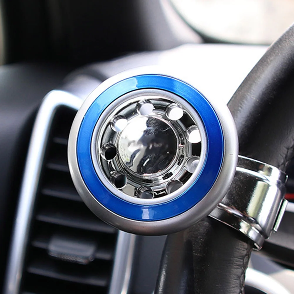 

1Pc Steering Wheel Knob Metal Portative Utility Steering Wheel Knob for Car