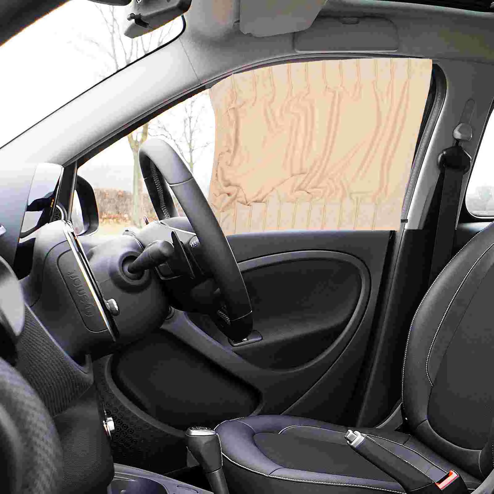 

Car Sunshade Curtain Replaceable Curtains Opaque Bendable Window Shades Polyester Supply Accessories