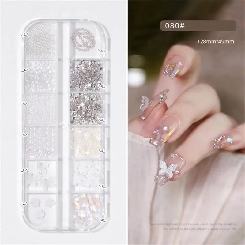 

Домашний маникюрный салонный декор для ногтей 1 коробка Сделай Сам полимерный бант заклепки Камелия цветок подвески для ногтей жемчужные бусины аксессуары для ногтей