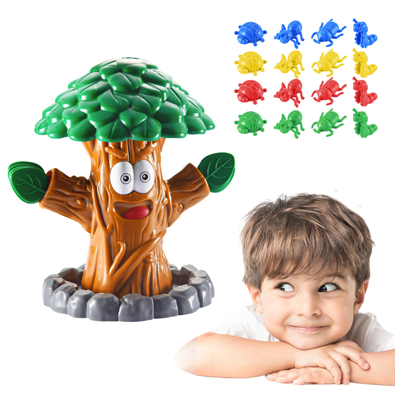 

Игра в виде насекомых и деревьев для детей дошкольного возраста и возраста 3 года и старше для 2-4 игроков головоломка Монтессори для раннего ...