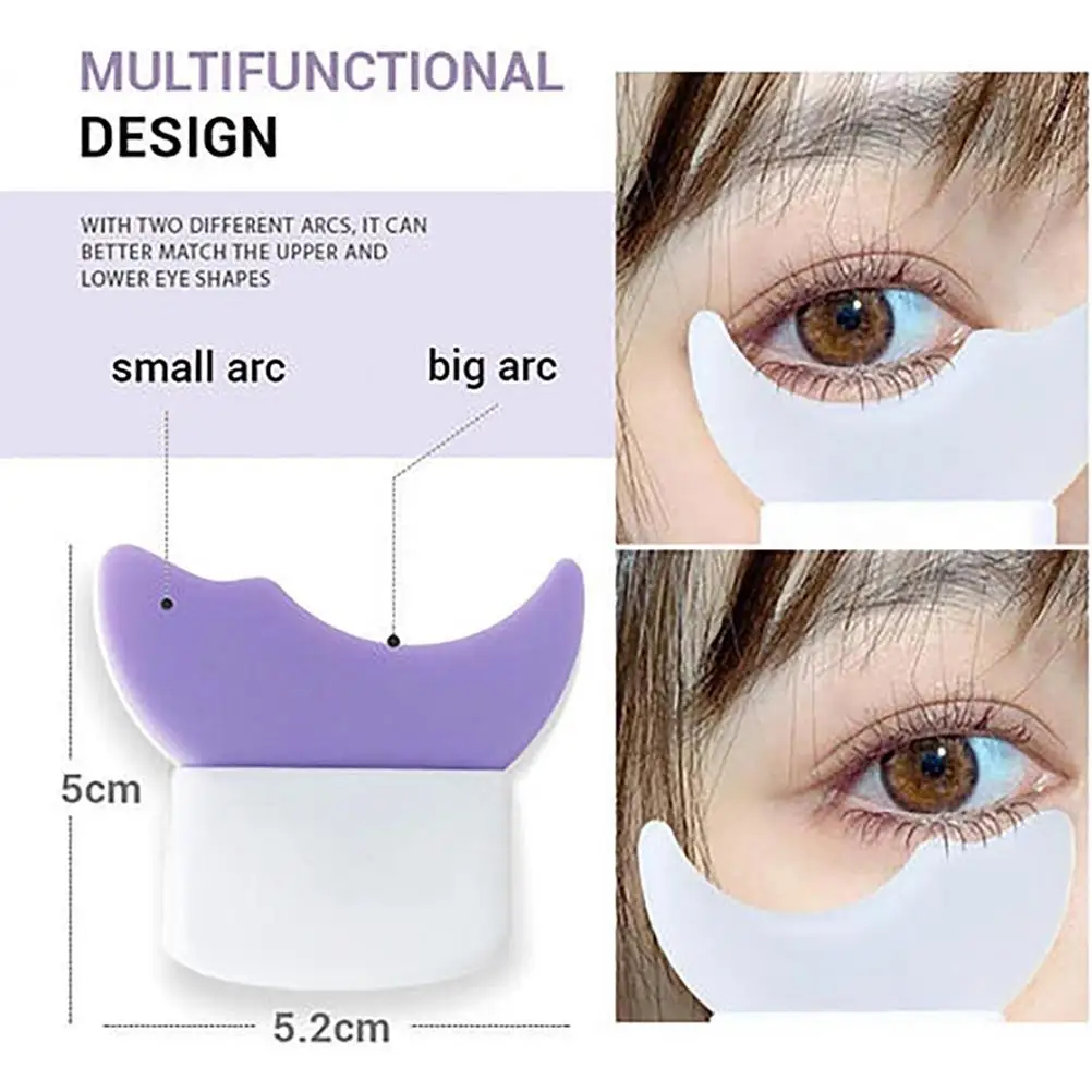 Набор вкладышей для накладных ресниц силиконовые вспомогательные щипцы