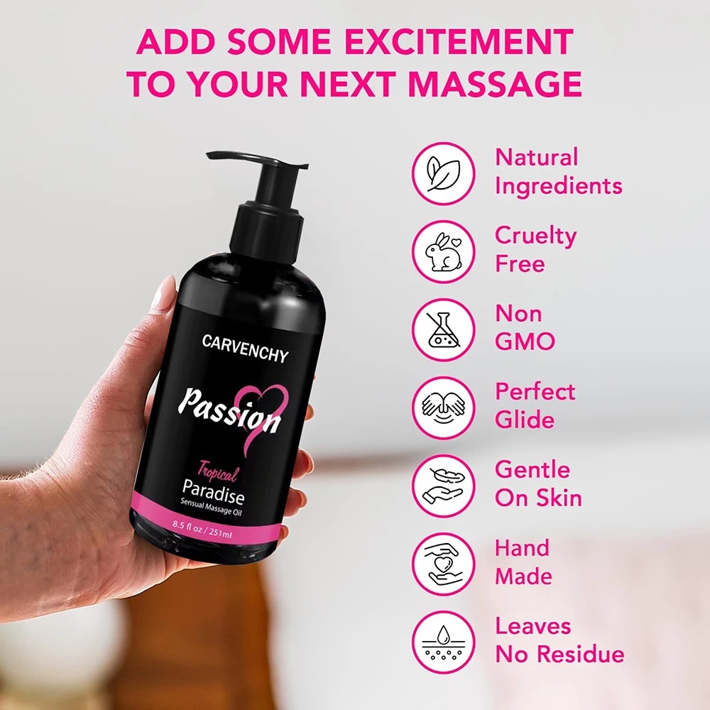 Passion Sensual Jojoba Oil для массажа