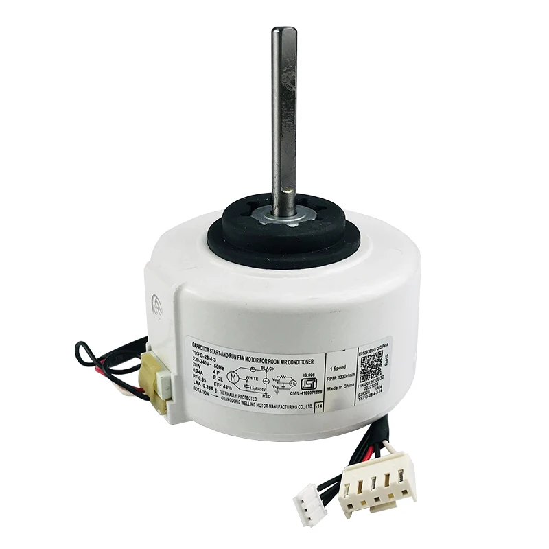 Подходит для кондиционера Midea YKFG-28-4-3 двигатель внутреннего вентилятора 28 Вт