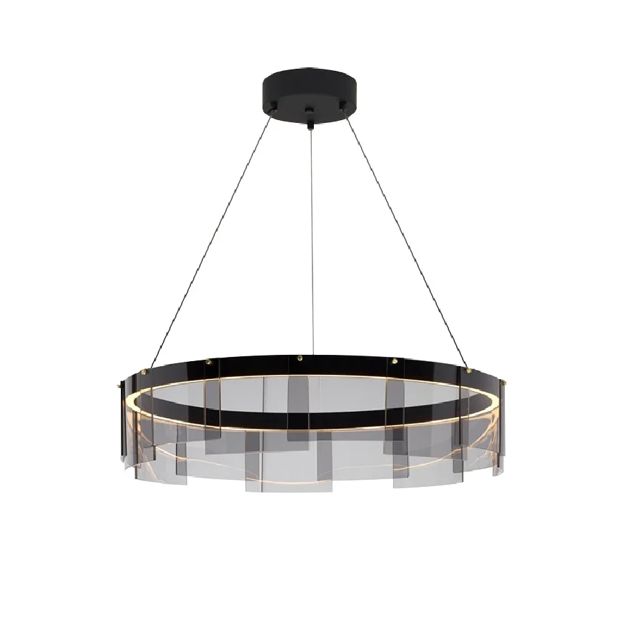 

LukLoy Ceiling Pendant Lamp Modern Glass Lighting Restaurant Hanging Kitchen Lighting Modern Chandelier Lamp Glass Pendant Light