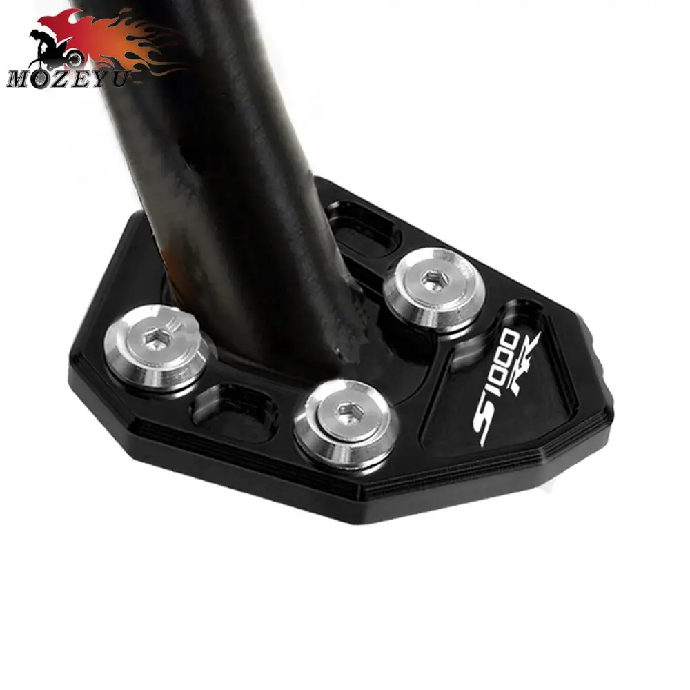 

For BMW S1000RR S 1000 S1000 RR S 1000RR 2010 2011 2012 2013 2014 Motorcycle CNC Side Stand Enlarge Pad Foot Kickstand Extension