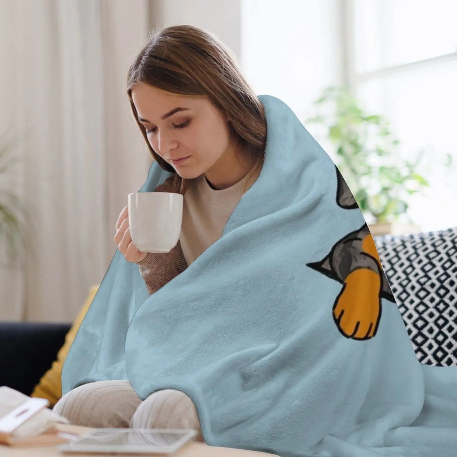 Щеня таксы Dapple в карманном одеяле