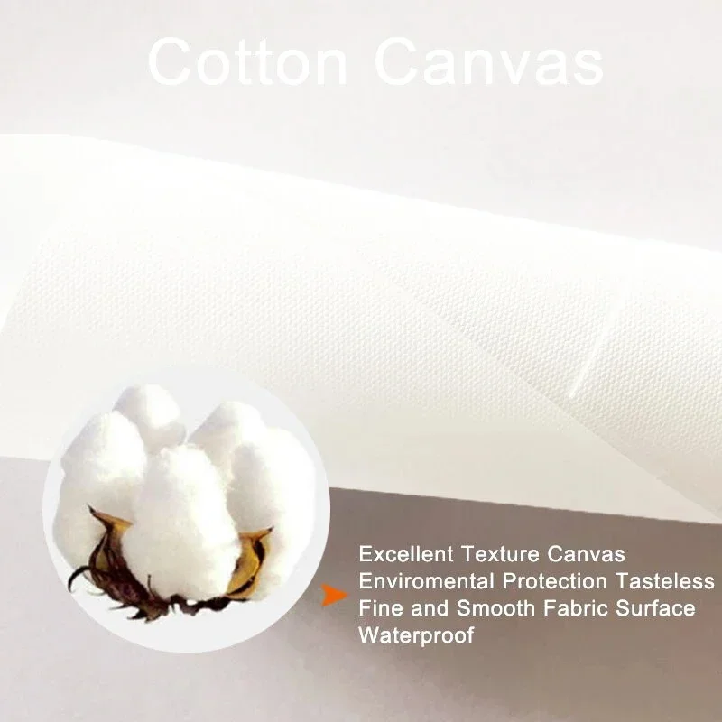 Рождественская Картина На Холсте С Мультяшным Рисунком - Снеговик Олень Медведь